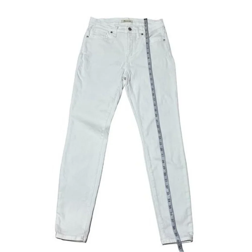 Madewell‎ White High Rise Skinny Jeans Size 28